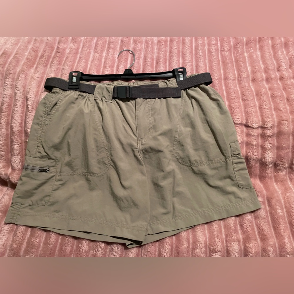 Columbia hiking shorts.